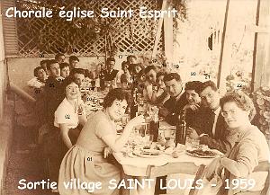 CHORALE ST ESPRIT D ORAN 1959 A SAINT LOUIS 01